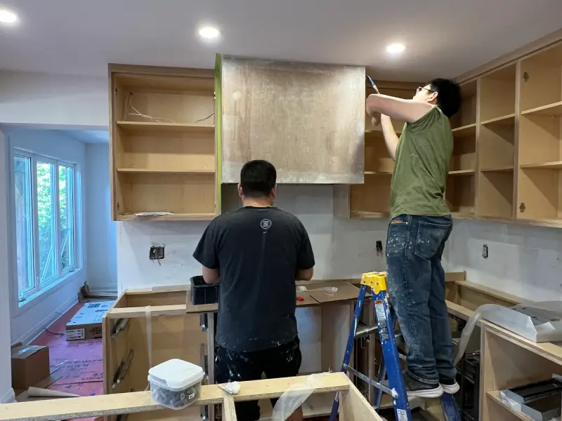 Custom Kitchen Installation